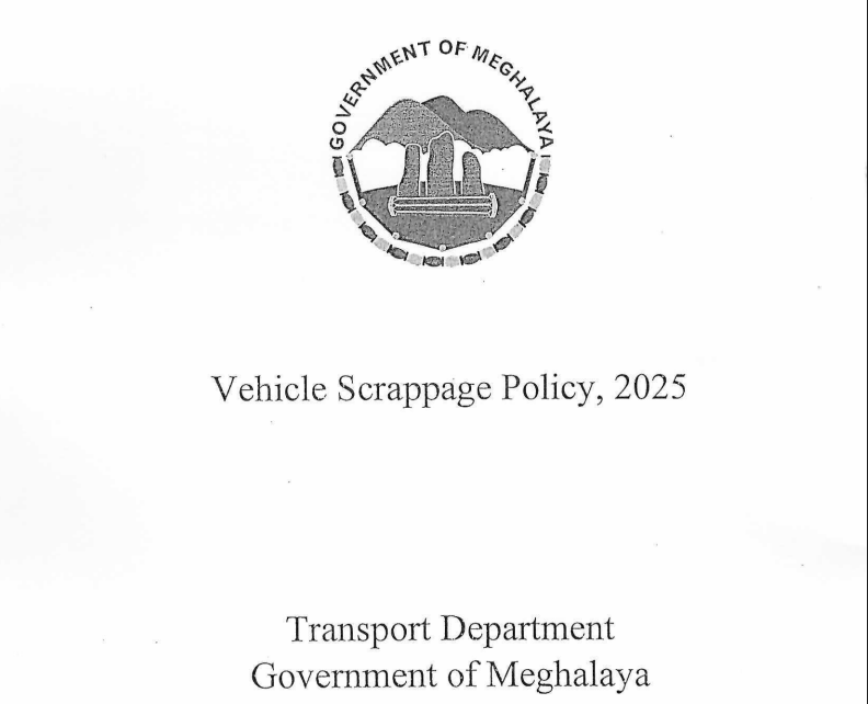 Meghalaya Vehicle Scrappage Policy 2025